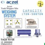 Aczet Tank/Hopper/Silo Weighing System TN Series | Bulk Storage Weighing Capacity 300Ton and Accuracy 60kg