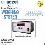 Aczet Tank/Hopper/Silo Weighing System TN Series | Bulk Storage Weighing Capacity 300Ton and Accuracy 60kg