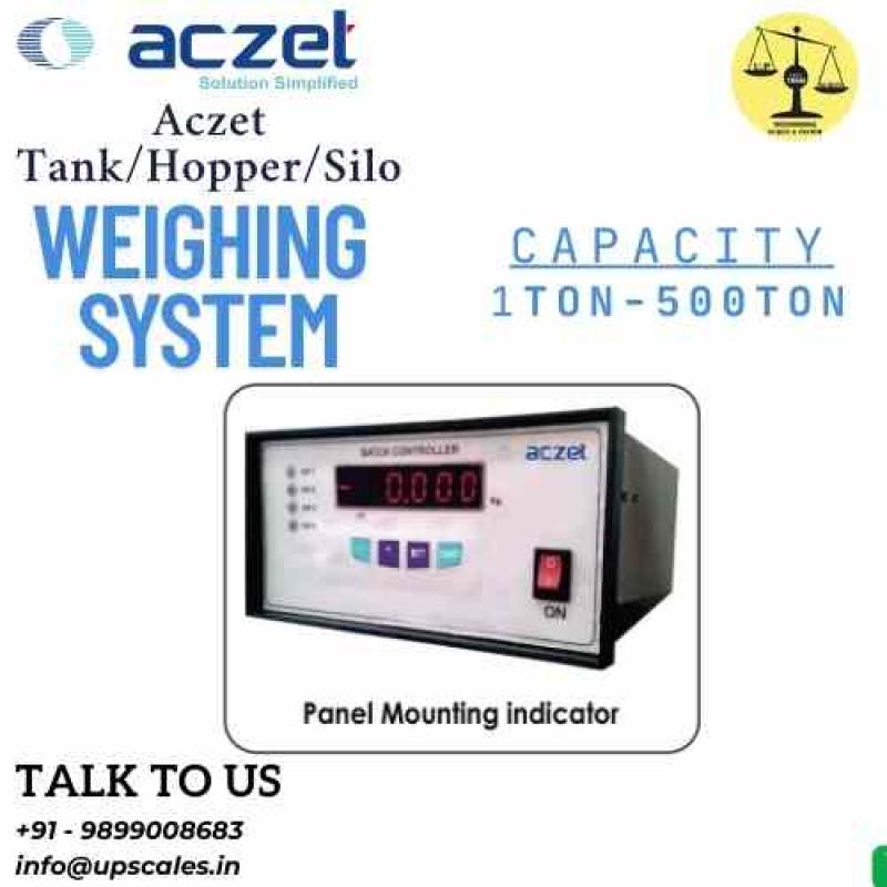 Aczet Tank/Hopper/Silo Weighing System TN Series | Bulk Storage Weighing Capacity 300Ton and Accuracy 60kg