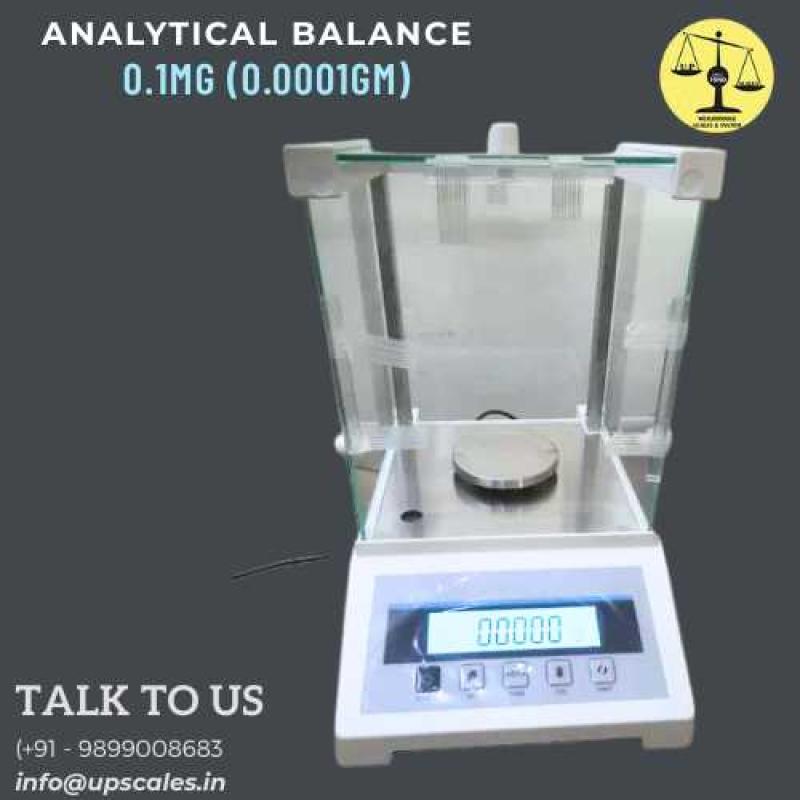220gm/0.1mg Weighing Machine Analytical Balance | Capacity 200gm and Accuracy 0.1mg (0.0001gm)