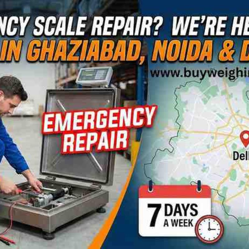 Is Your Weighing Machine Not Working? Don't Halt Your Business - Call UP Scales for Immediate Repair!