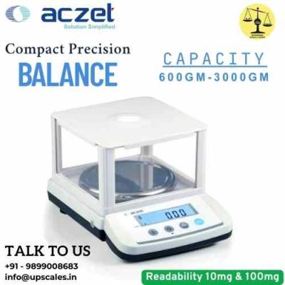 1200gm/10mg Precision Balance | Aczet Precision Balance CG Series Capacity 1200gm and Accuracy 10mg (0.01gm)