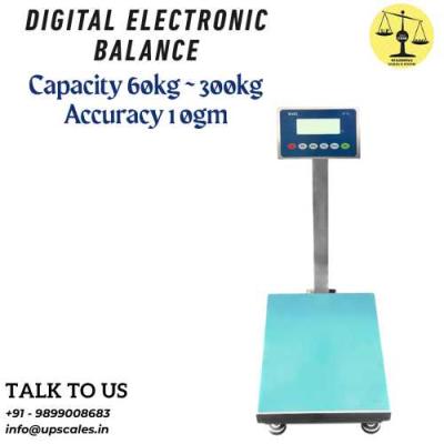 300kg/10gm Digital Electronic Precision Platform Weighing Machine | Capacity 300kg and Accuracy 10gm