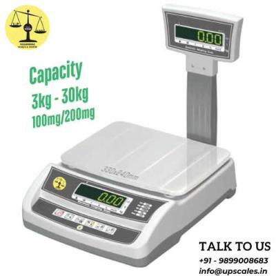Electronic Weighing Scale Premium Table Top Series | Capacity 30 kg and Accuracy 0.5gm/500mg