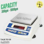 300gm/10mg Gold Weighing - Gem and Jewellery Weighing Balance | Capacity 300gm and accuracy 10mg