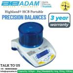 3000gm/100mg Highland HCB Portable Precision Balances by Adam Equipment | Precision Balance Capacity 3000gm and Readability 100mg (0.1gm)