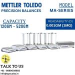 120gm/1mg METTLER TOLEDO MA Series Precision Balances | Laboratory Precision Balances Capacity 120gm and Readability 1mg(0.001gm)